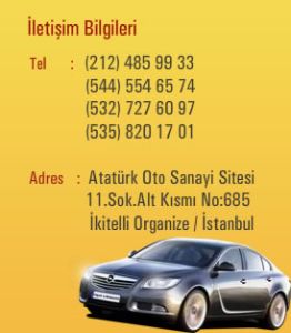 Opel çıkma Yedek Parça - Opel Çıkma Parça