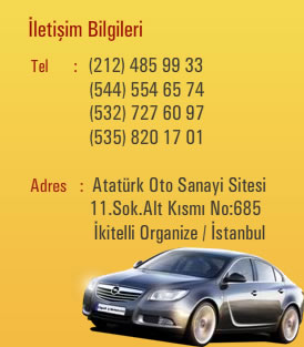 Ürün 338 - Opel Çıkma Parça